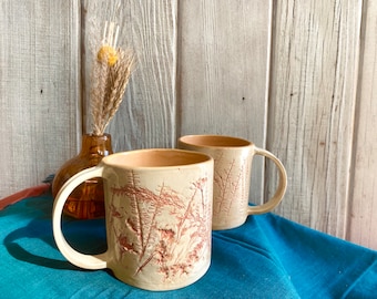 Colorado Wildflower Pink Ceramic Mug