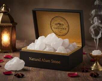 Natural Alum Stone – Sacred Crystal – Spiritual Energy & Purification – Ritual -Home Use – Free Shipping
