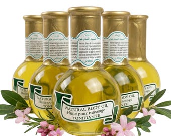 Natural Body Oil Moroccan Massage Relaxation Aromatherapy Skincare Free Shipping
