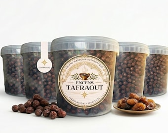 Natural Moroccan Gas Resin Bakhoor Handmade Spiritual Incense Pellets Traditional Aromatic Blend Meditation Relaxation Home Fragran