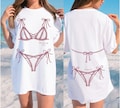 Comfort Colors\u00ae Custom Bachelorette Party Shirt, Bikini Shirt, Bridesmaid Shirt, Palm Springs Trip Shirt, Girls Weekend Beach Shirt