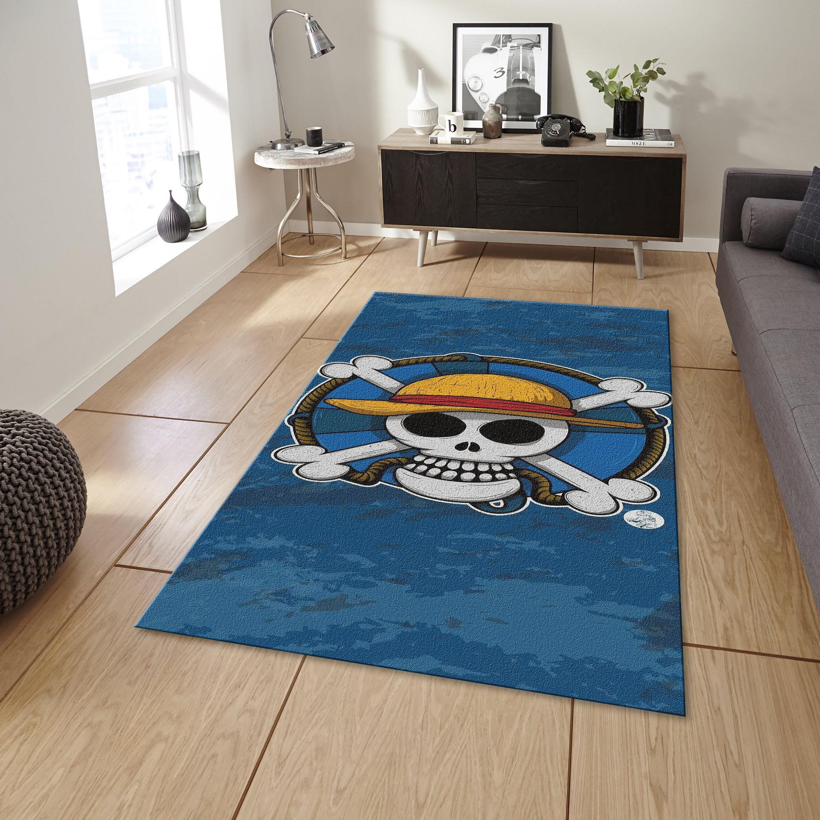 One Piece Rug Jolly Roger - Etsy