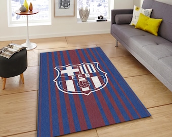 Robuster Teppich FC Barcelona - Fußball-Fanmatte, Spielzimmerdeko
