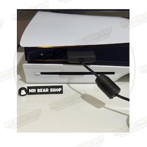 PS5 Retro-Mod Cable Cover, Inspired by the PS1 & PS2 iconic design.
