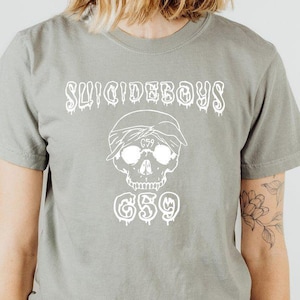 Suicideboys Comfort Colors® Shirt, Scrim Grey Day Tour Shirt, Suicide Boys Skeleton Shirt, Suicide Boys Fan Shirt, Suicideboys Album Shirt
