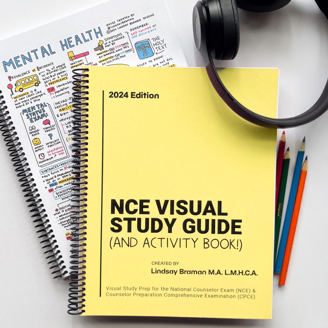 NCE Visual Study Guide & Activity Book: Test Prep for National ...