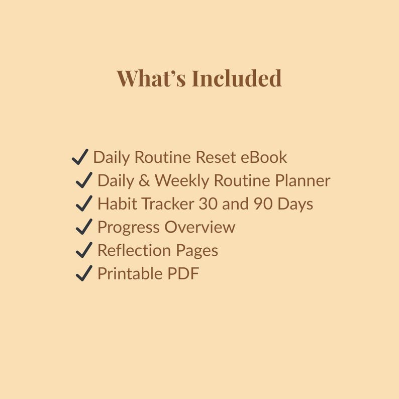 Complete Routine System Printable Bundle | Daily Routine Planner and ...