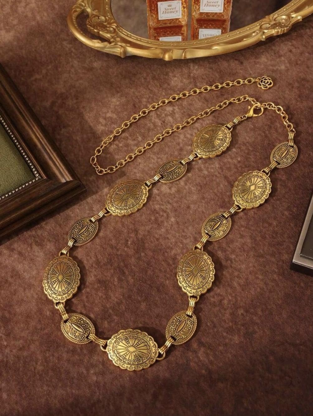 Coin Chain Belt - Etsy display picture 2