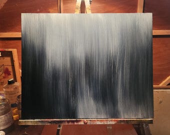 Recuerdo del lugar / Pintura al óleo de paisaje del artista Geoffrey G. Harrison, residente en Seattle.