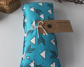 Neck & Shoulder Rice Bag - 4.5 x 20 inches, hot or cold therapy pack
