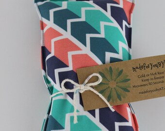 Headache & Eye Rice Bag - 4.5 x 10 inches, hot or cold therapy pack