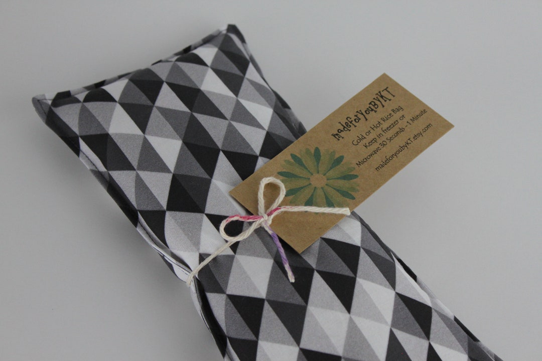 Headache &amp; Eye Rice Bag - 4.5 X 10 Inches, Hot or Cold Therapy Pack ...