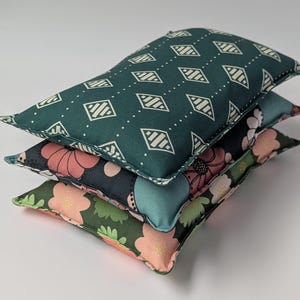 Rectangle Rice Bag - 6.5 x 10 inches, hot or cold therapy pack, heating pad