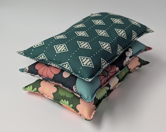 Rectangle Rice Bag - 6.5 x 10 inches, hot or cold therapy pack, heating pad