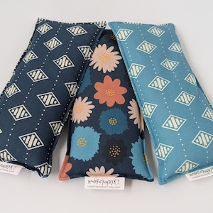 Headache & Eye Rice Bag - 4.5 x 10 inches, hot or cold therapy pack image 5