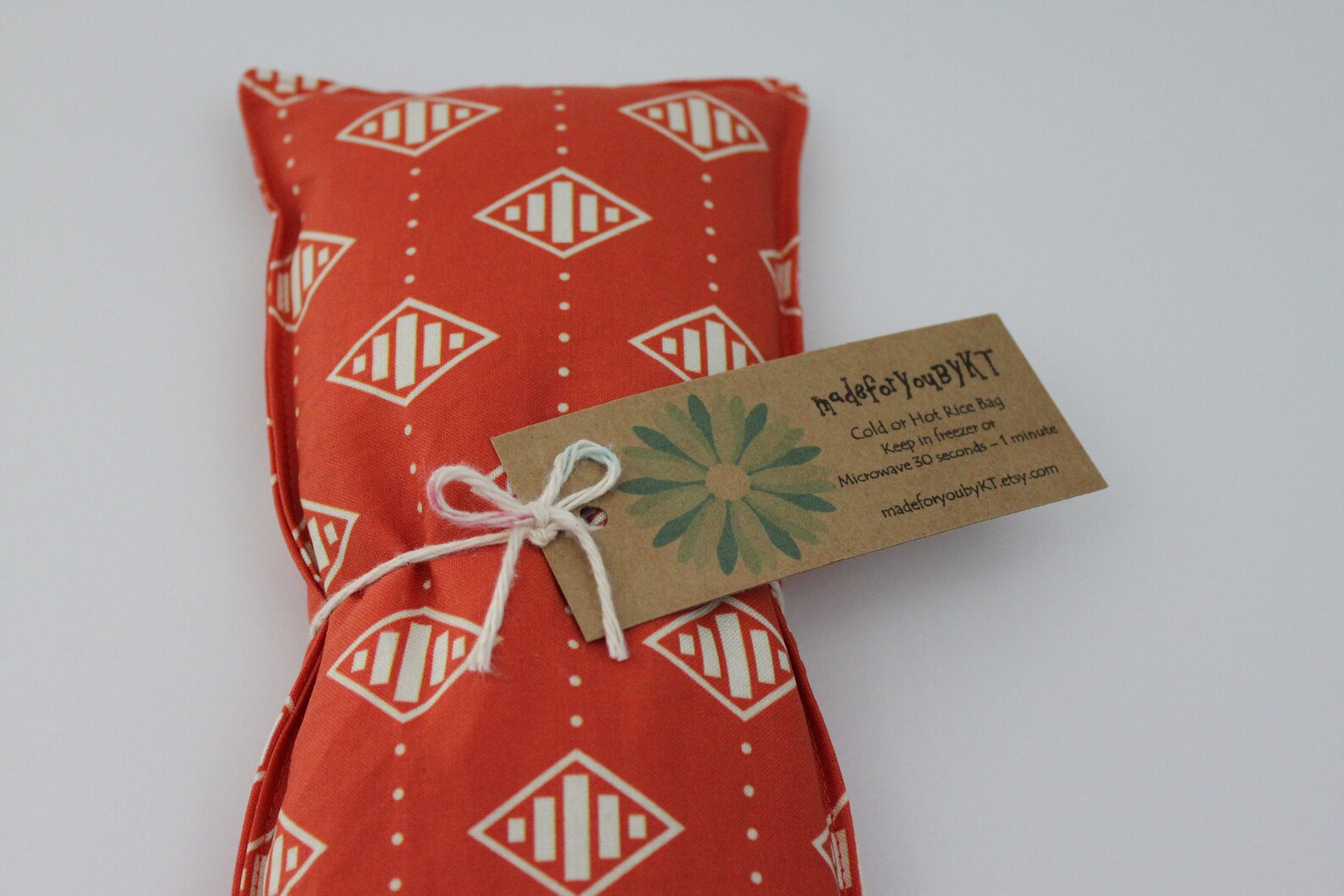 Headache &amp; Eye Rice Bag 4.5 X 10 Inches Hot or Cold Therapy - Etsy