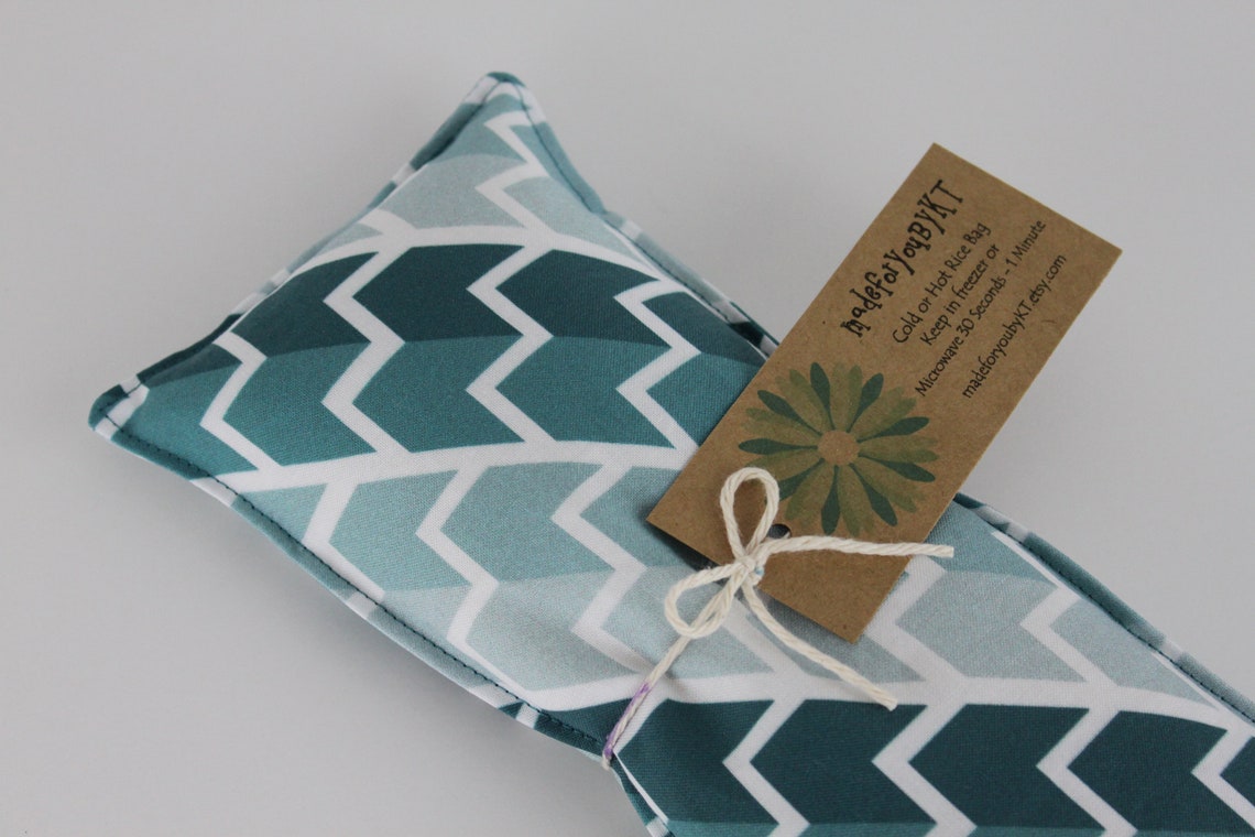 Personalized Custom Rice Bag With Name on Tag Headache & Eye Etsy