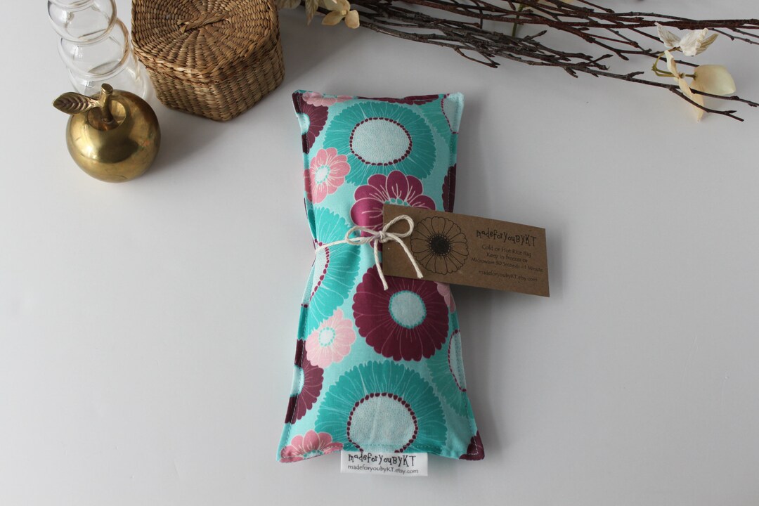 Headache &amp; Eye Rice Bag - 4.5 X 10 Inches, Hot or Cold Therapy Pack ...