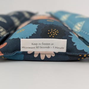 Headache & Eye Rice Bag - 4.5 x 10 inches, hot or cold therapy pack image 4