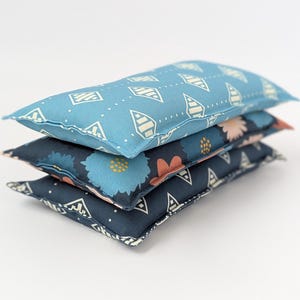 Headache & Eye Rice Bag - 4.5 x 10 inches, hot or cold therapy pack image 2