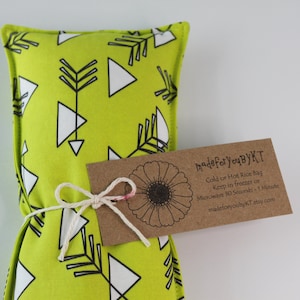 Headache &amp; Eye Rice Bag - 4.5 X 10 Inches, Hot or Cold Therapy Pack ...