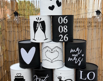 Dosen Konservendosen Weißblechdosen 10 Stück leer groß - Recycling, Upcycling