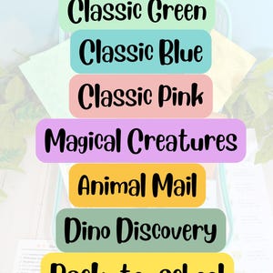 Kids Letter Writing Kit – Pen Pal Set with Themed Stationery, Personalized Address Labels, Stickers, Wax Seals (Zipper Case) image 6