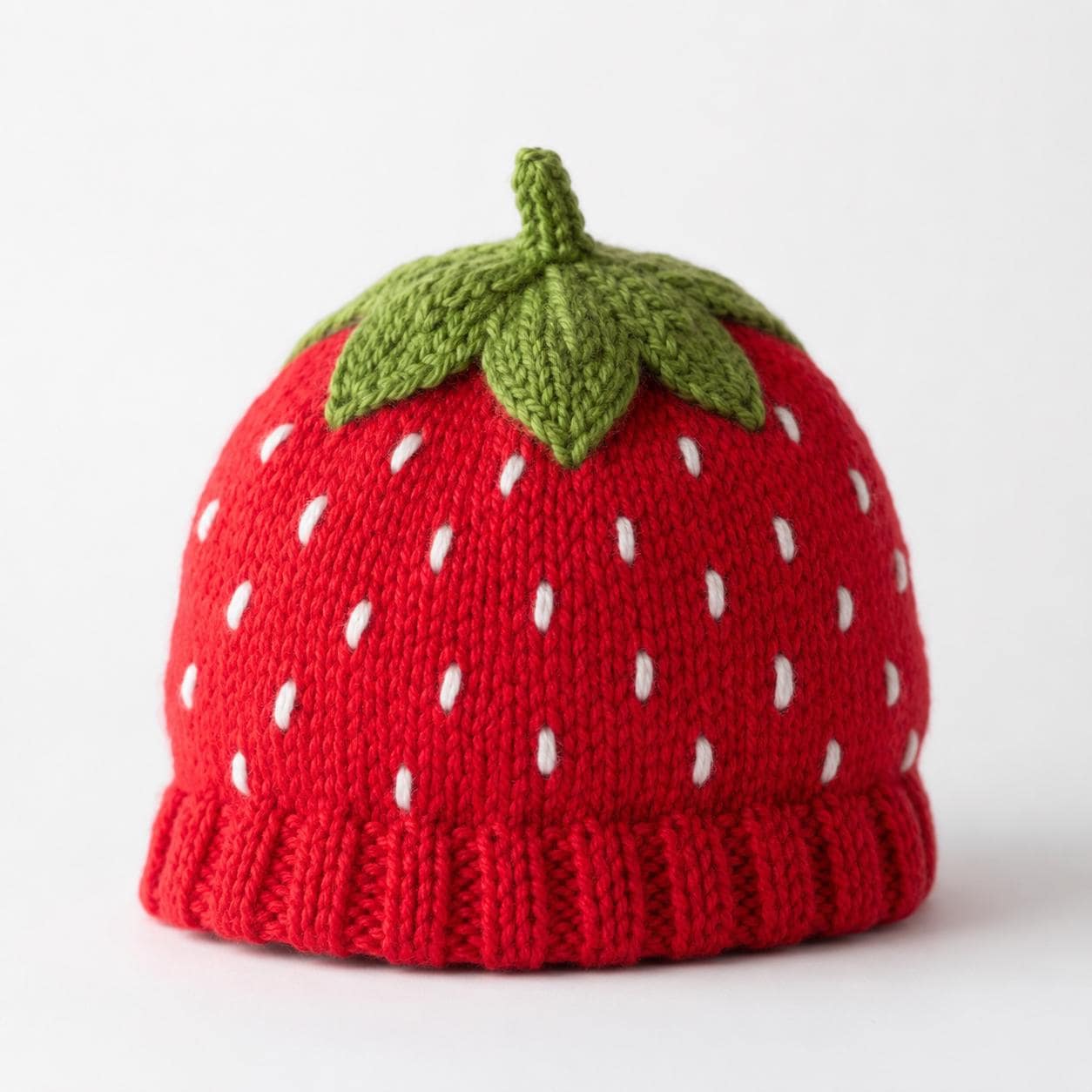 33 Baby Hat Crochet Patterns for Keepsake Gifts, Photo Props, and Everyday Wear 1 Strawberry Crochet Hat Pattern Baby Beanie