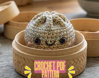 Modèle de Bao Bun au crochet | Peluche Amigurumi Kawaii (Téléchargement PDF)