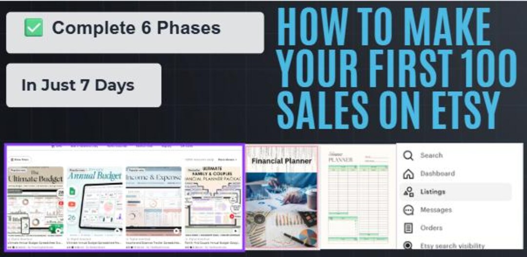 How to Make Your First 100 Sales on ETSY for Beginners - Etsy