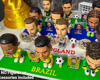 3D Printed ZURU Baller FIFA World Cup Triple Display Stand – Collector Storage & Showcase!