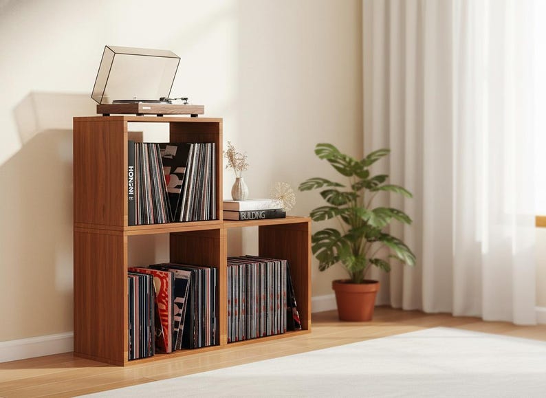 stackable wooden shelves for home office storage