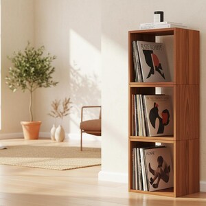 solid hardwood storage cubes multi tier shelving