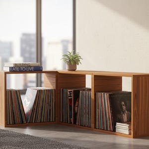 farmhouse style wood storage organizer shelf unit