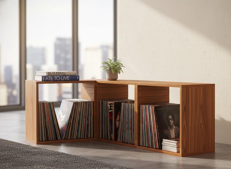farmhouse style wood storage organizer shelf unit