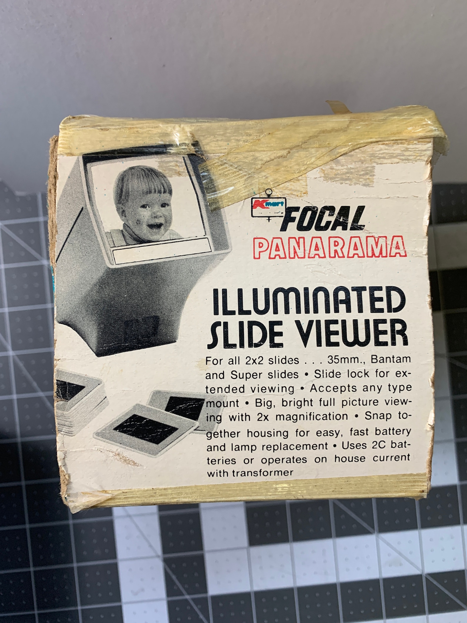 Focal Panorama Illuminated Slide Viewer by Kmart 1960s Vintage Etsy Canada