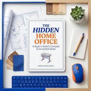 Hidden Home Office Guide, Small Space Desk & Work Setup Tips