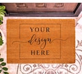 Custom Door Mat, Personalized Welcome Mat, Custom Name Doormat, Housewarming Gift, Front Porch Decor, Entry Rug, Door Rug