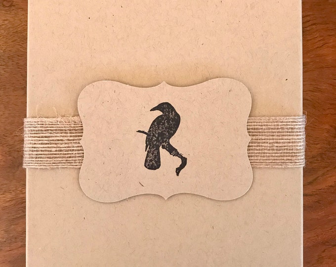 Add a Gift Box! Kraft Brown for 5 x 7" Note Card Order Fits up to 8 Card/Envelopes