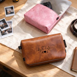 Personalized Compact Camera Pouch, Portable Digital Camera Case, Protective Insert Bag for Canon G7X, Sony ZV-1, Ricoh GR, CCD Cameras