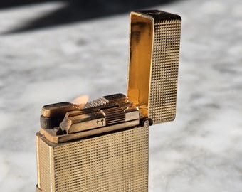 S.T. Dupont Ligne 1 Gold Damier Ref. 13205 – Un'intramontabile espressione dell'artigianato Dupont