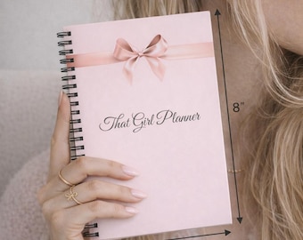 That Girl Planner – Miękki notes dla dziewczyn – Niezbędnik dla studentki i do pracy