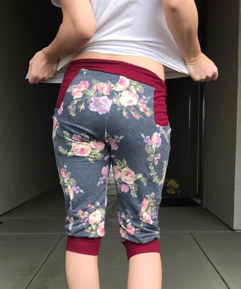 Women's Jammin Joggers Fun & Funky Low Rise Joggers with 3 Etsy