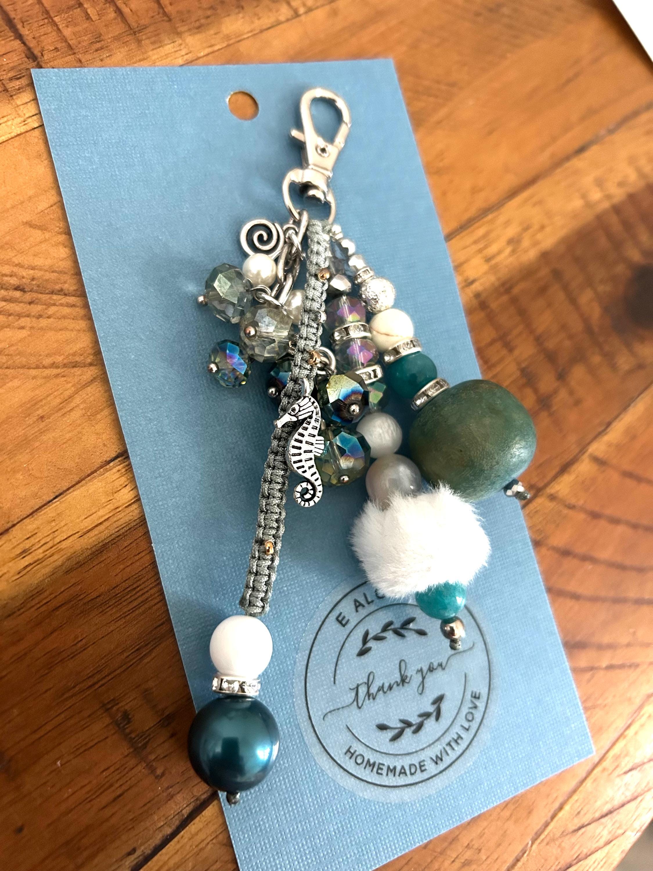 Blue Keychain - Etsy
