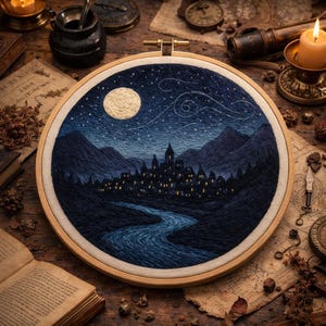 Night Court Inspired Embroidery Pattern image 2