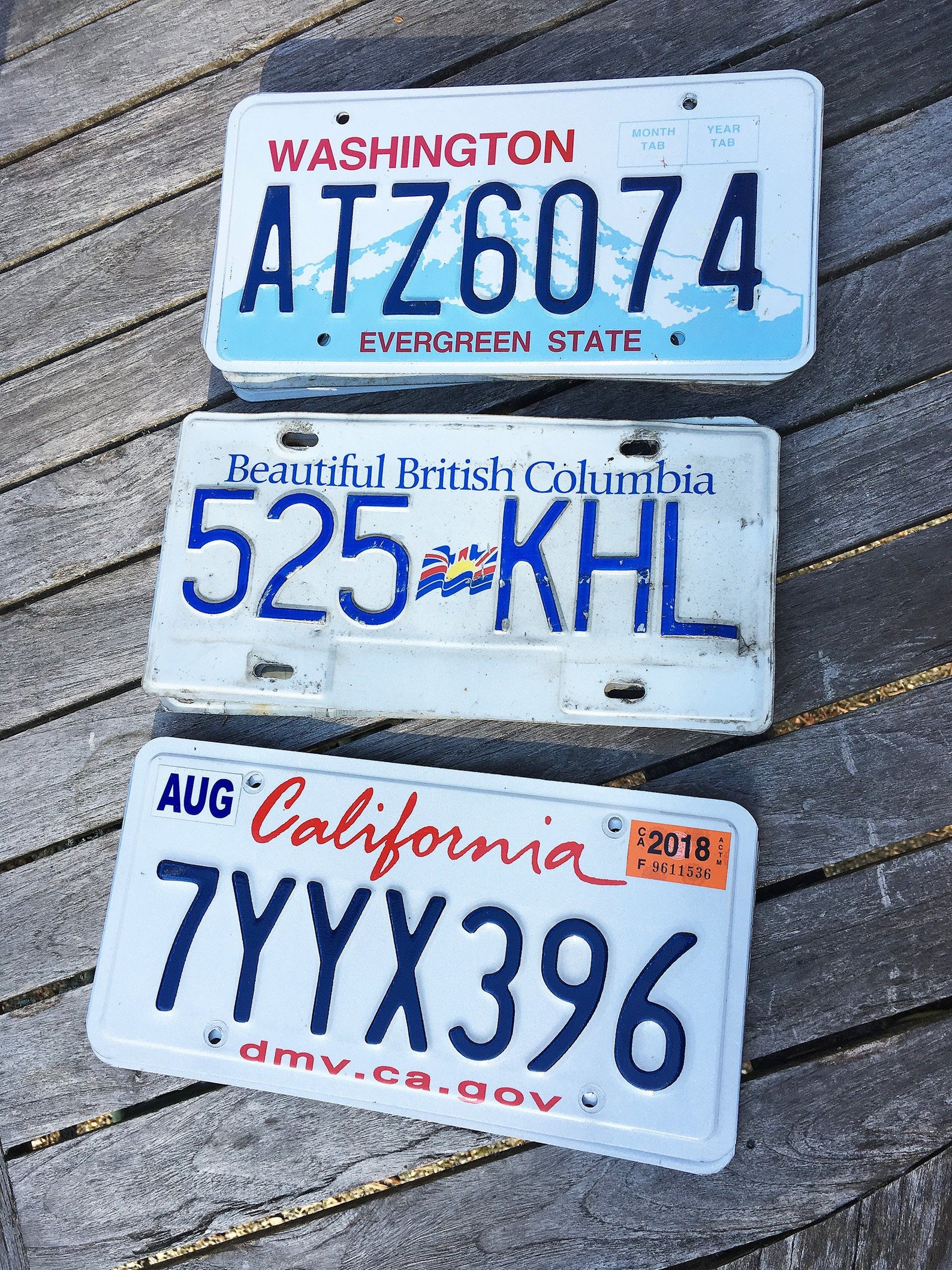 Old Metal Auto License Plates From Washington State - Etsy