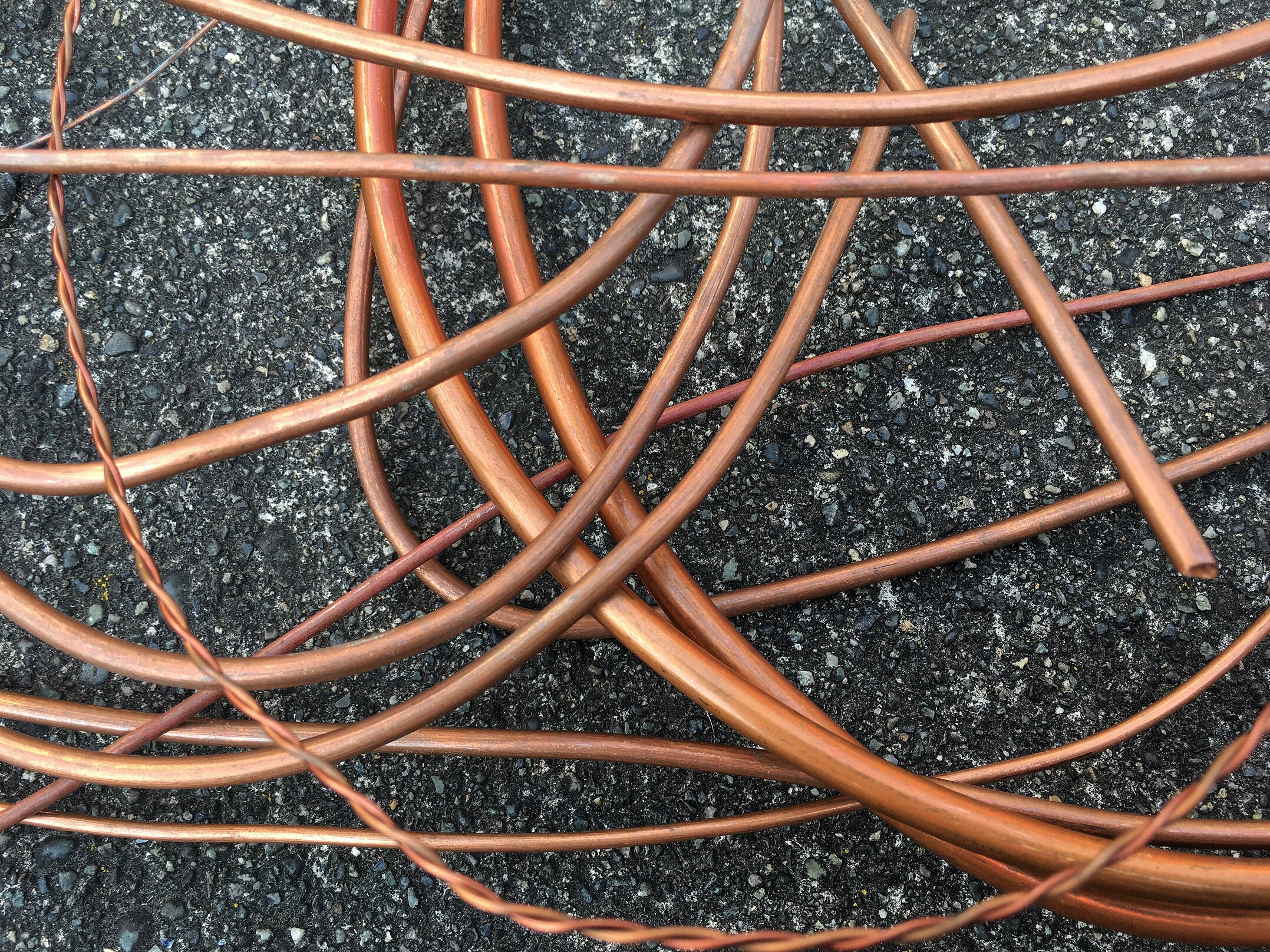 Sculpting & Forming Round Copper Wire & Tubing Collection Metal
