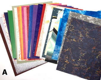 30 Sheet Collection of Multi-Color Scrap Papers & Images for Creative Paper Arts