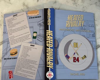 Heated Rivalry copertina rigida rilegata / Heated Rivalry di Rachel Reid libro rilegato personalizzato