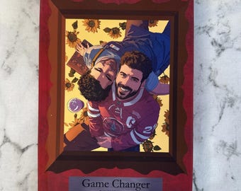 Game Changer de Rachel Reid / Libro de tapa dura con encuadernación personalizada